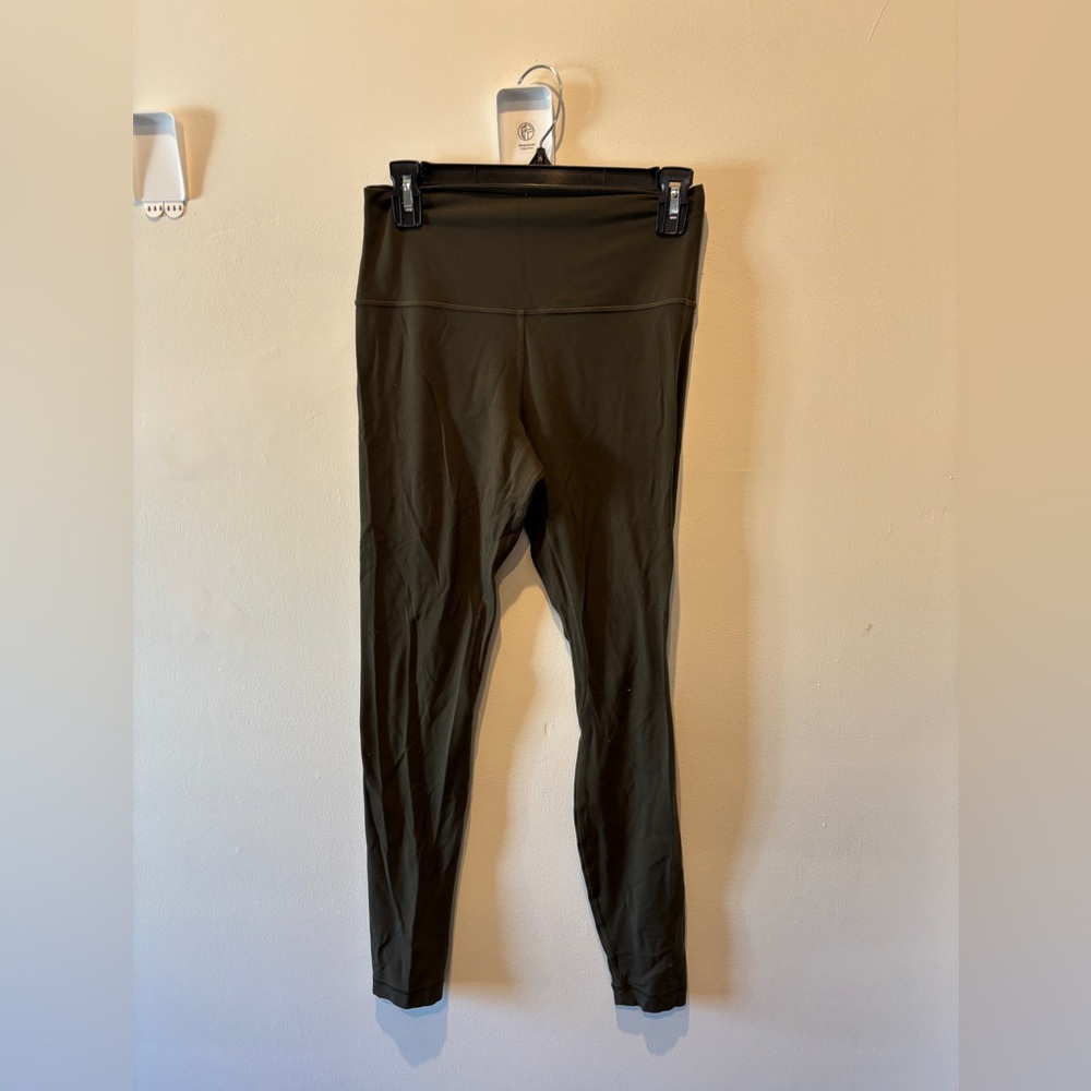 Lululemon Align Olive Green High-Waisted Leggings 28”